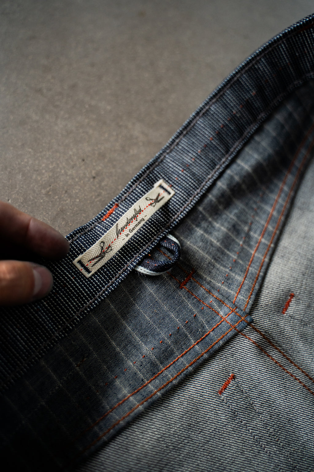 H3-27 - straight cut - 12 oz selvage denim