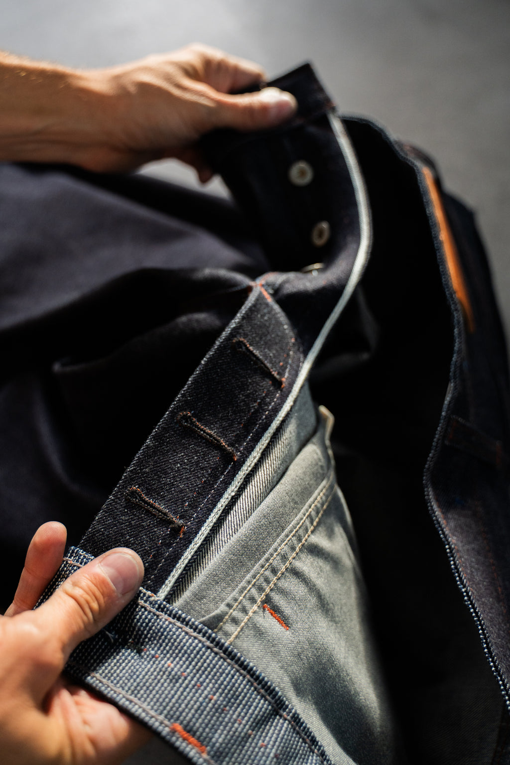 H3-27 - straight cut - 12 oz selvage denim