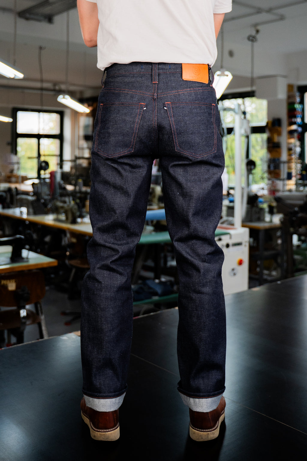 H3-27 - straight cut - 12 oz selvage denim