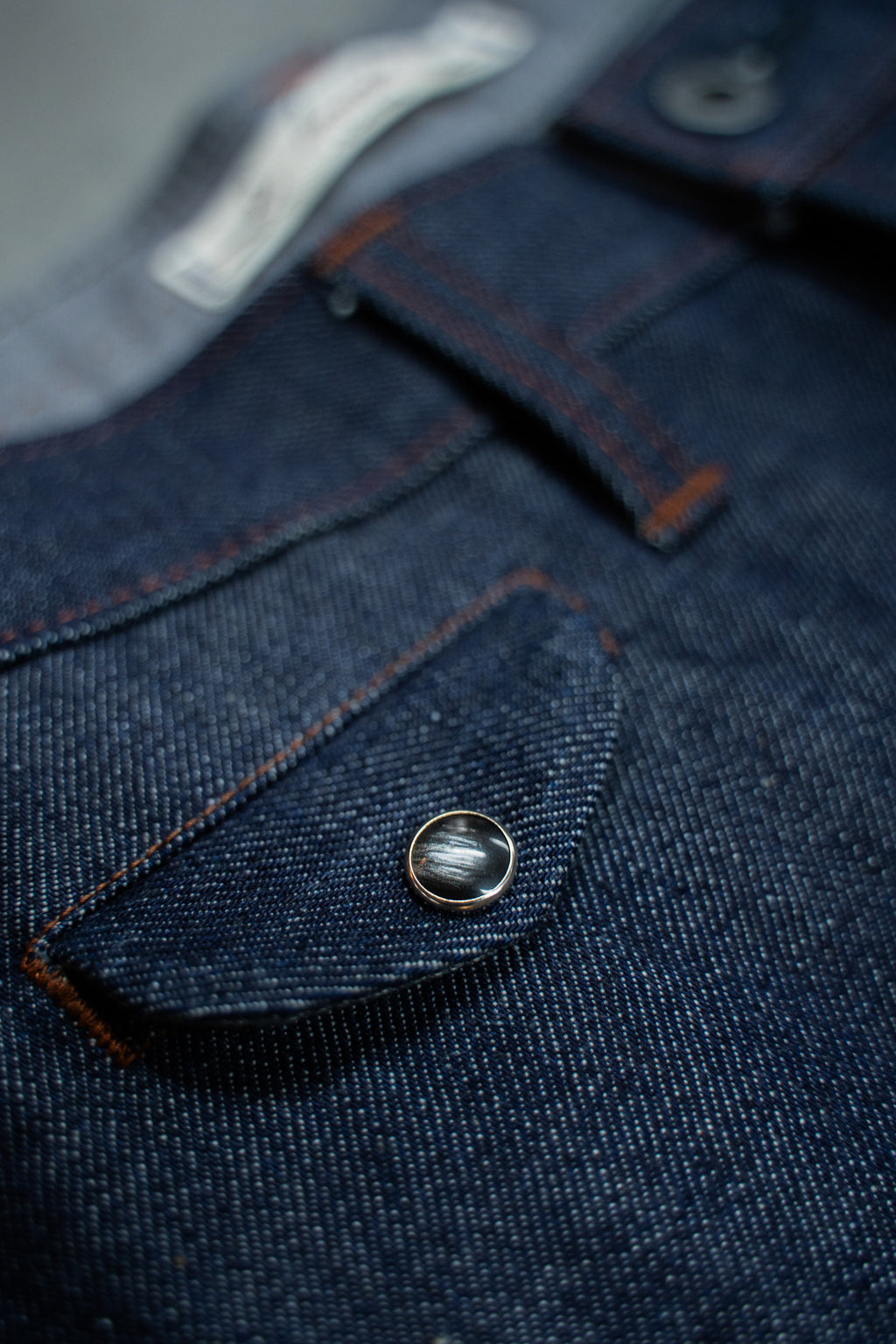 C5-27 - loose fit fatique chino - 12 oz selvage denim
