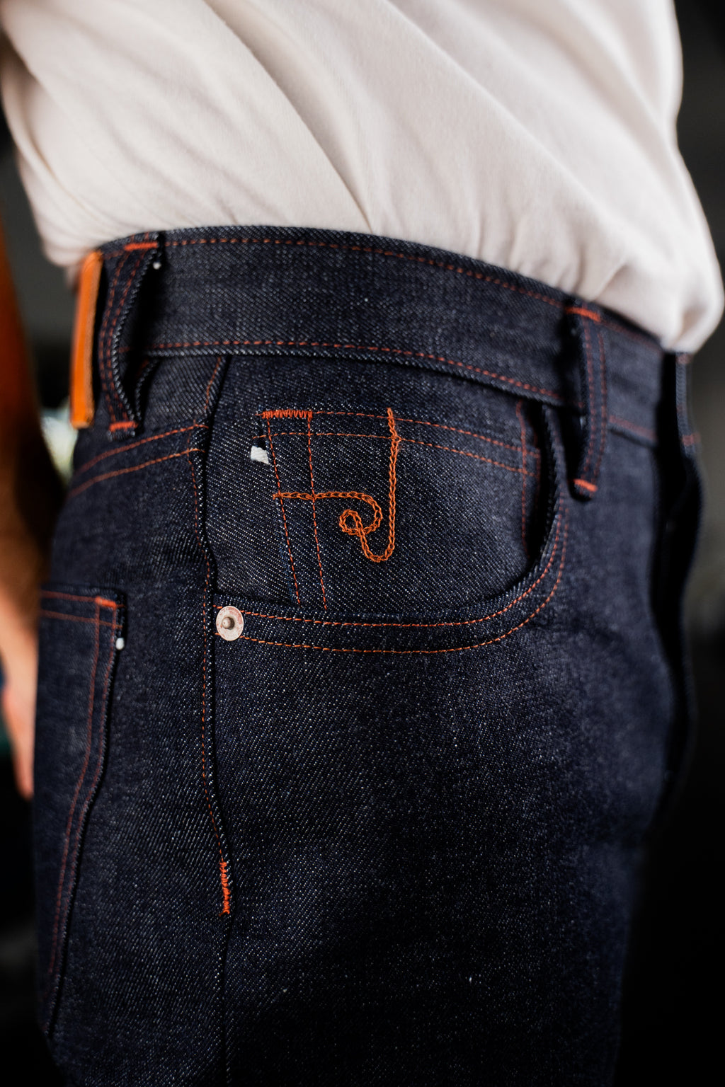 H3-27 - straight cut - 12 oz selvage denim