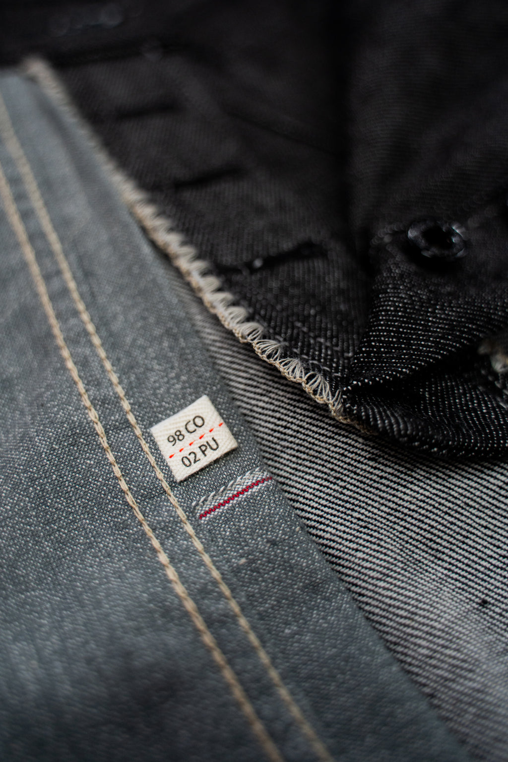 H1-26 - slim fit jeans - 11 oz elastic selvage denim