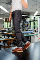 H1-26 - slim fit jeans - 11 oz elastic selvage denim