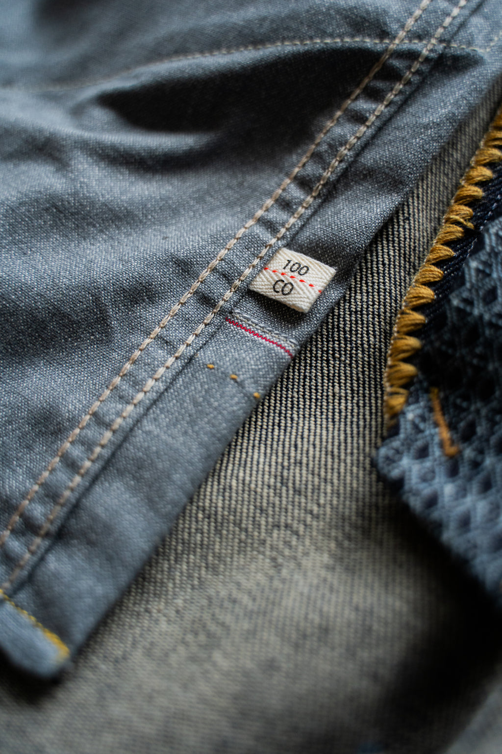 H2-24-R - tapered fit - 17 oz selvage denim