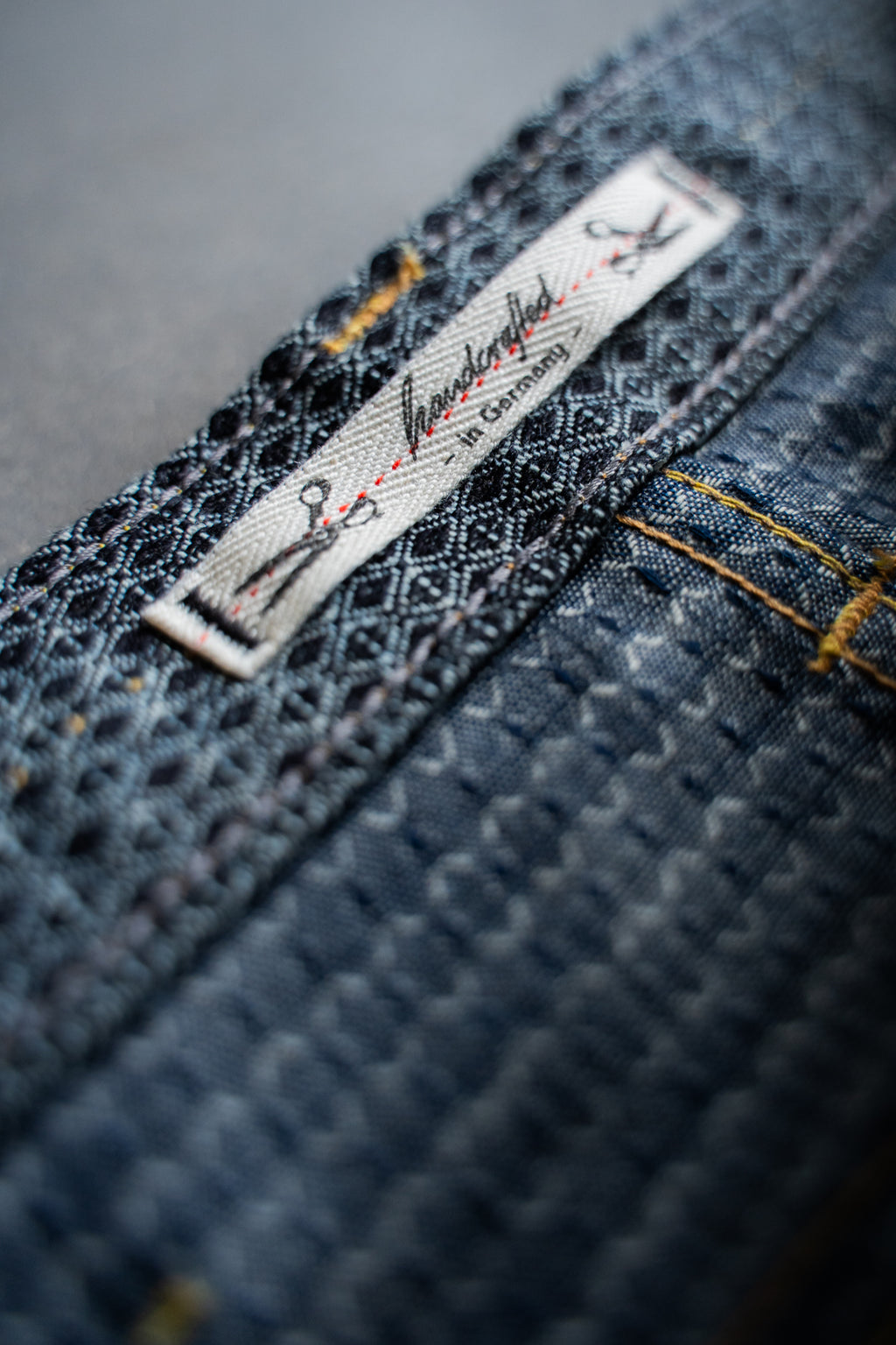 H2-24-R - tapered fit - 17 oz selvage denim