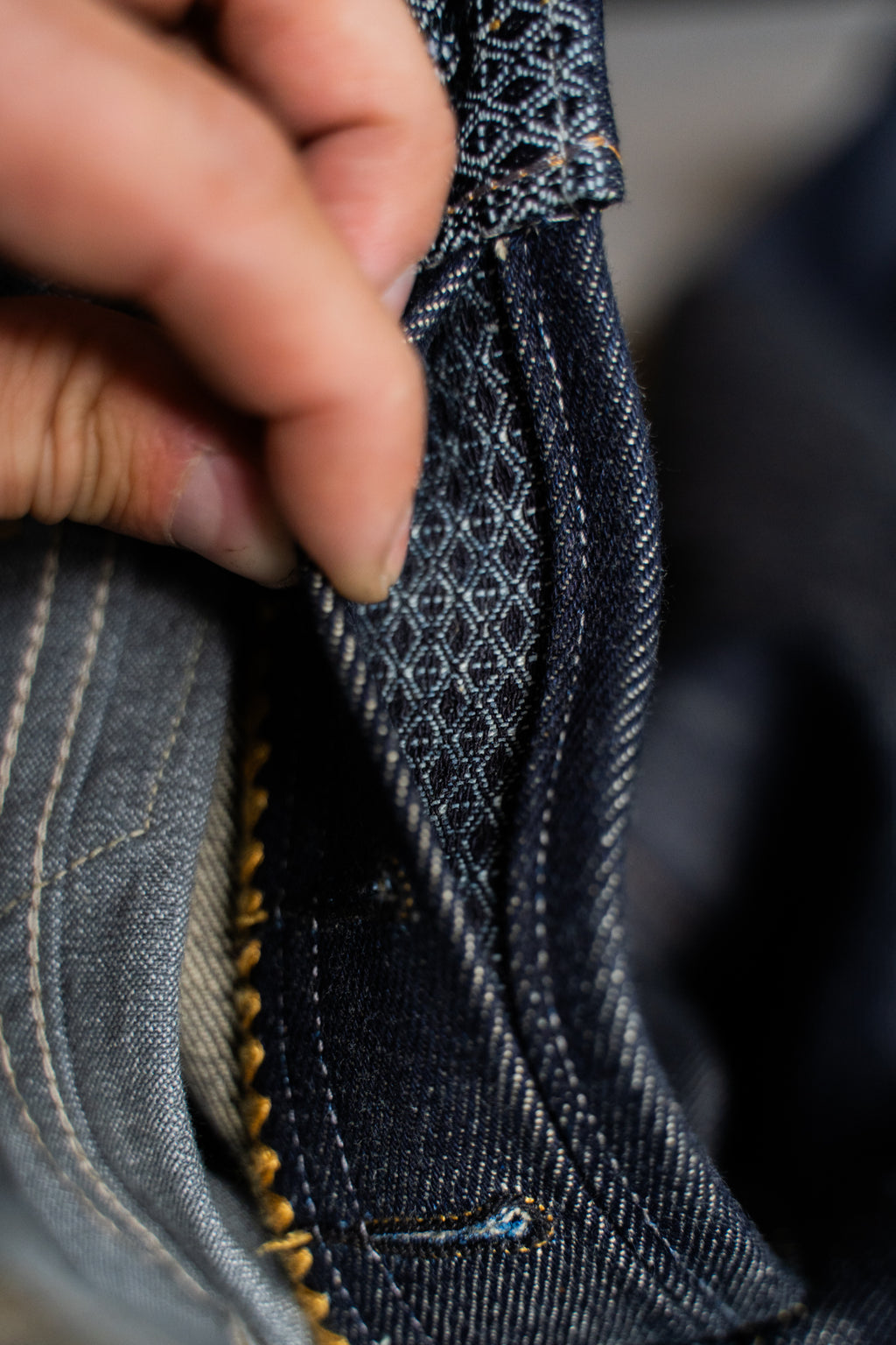 H2-24-R - tapered fit - 17 oz selvage denim